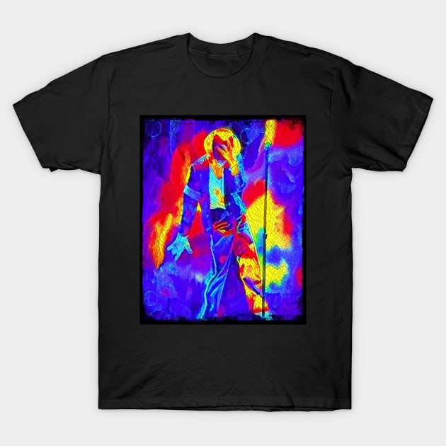 The King of Pop - Mosaic - Colorful T-Shirt by Fenay-Designs